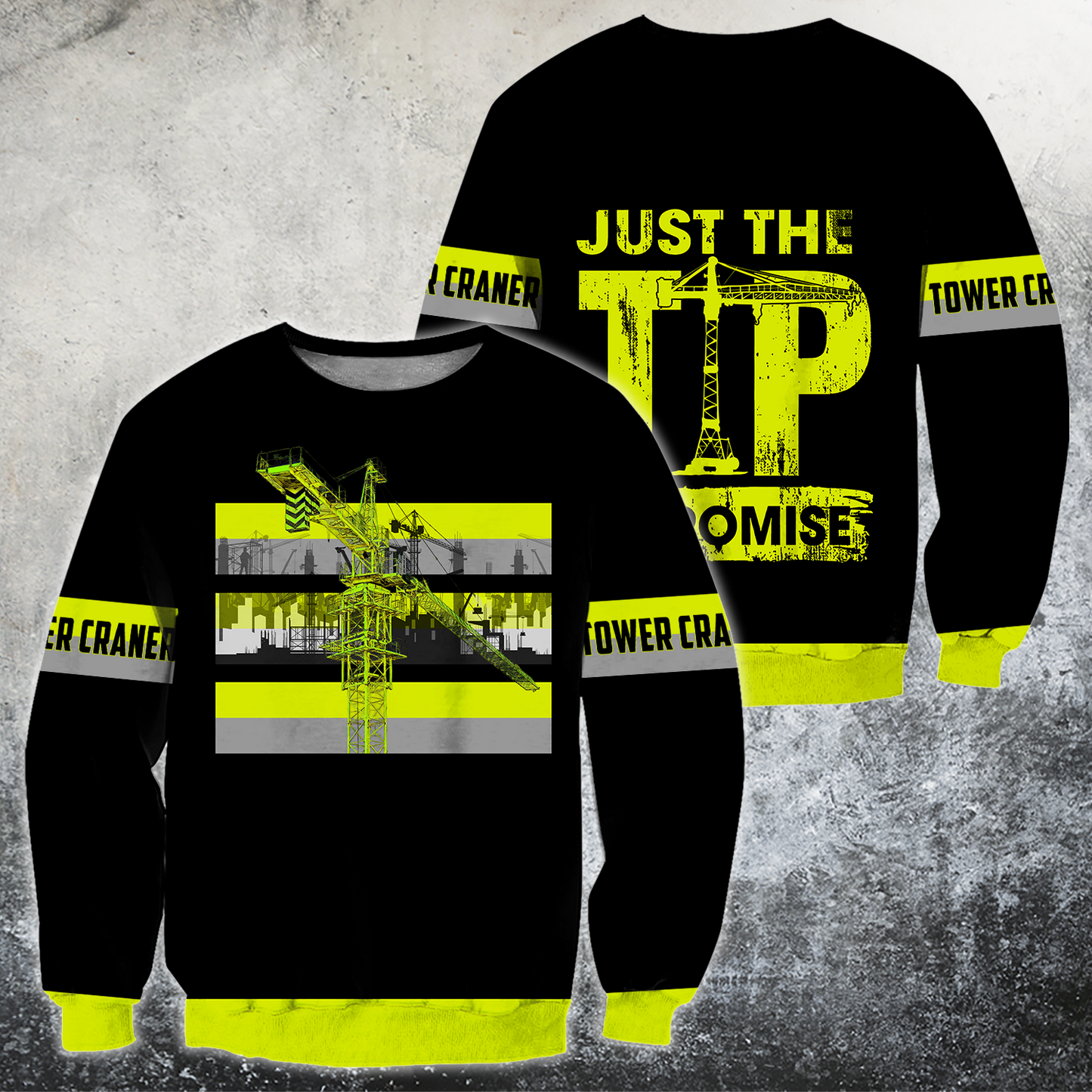 Tower Crane - Just The Tip 3D Unisex Shirt