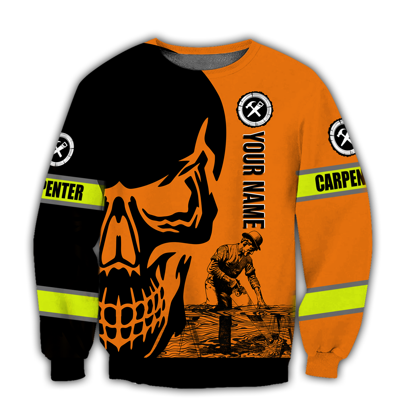 Tmarc Tee Personalized Name Carpenter 3D All Over Printed Combo Sweater and Sweatpant NTN29052102