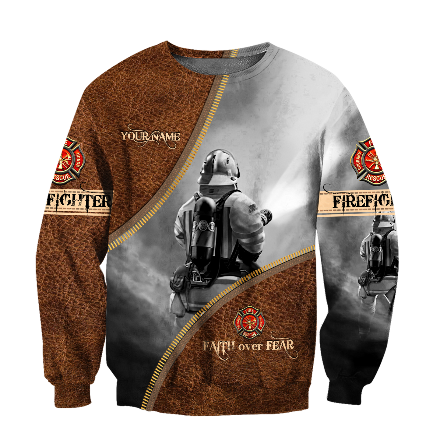 Customize Name Silent Warrior Firefighter Hoodie For Men And Women MH06022101