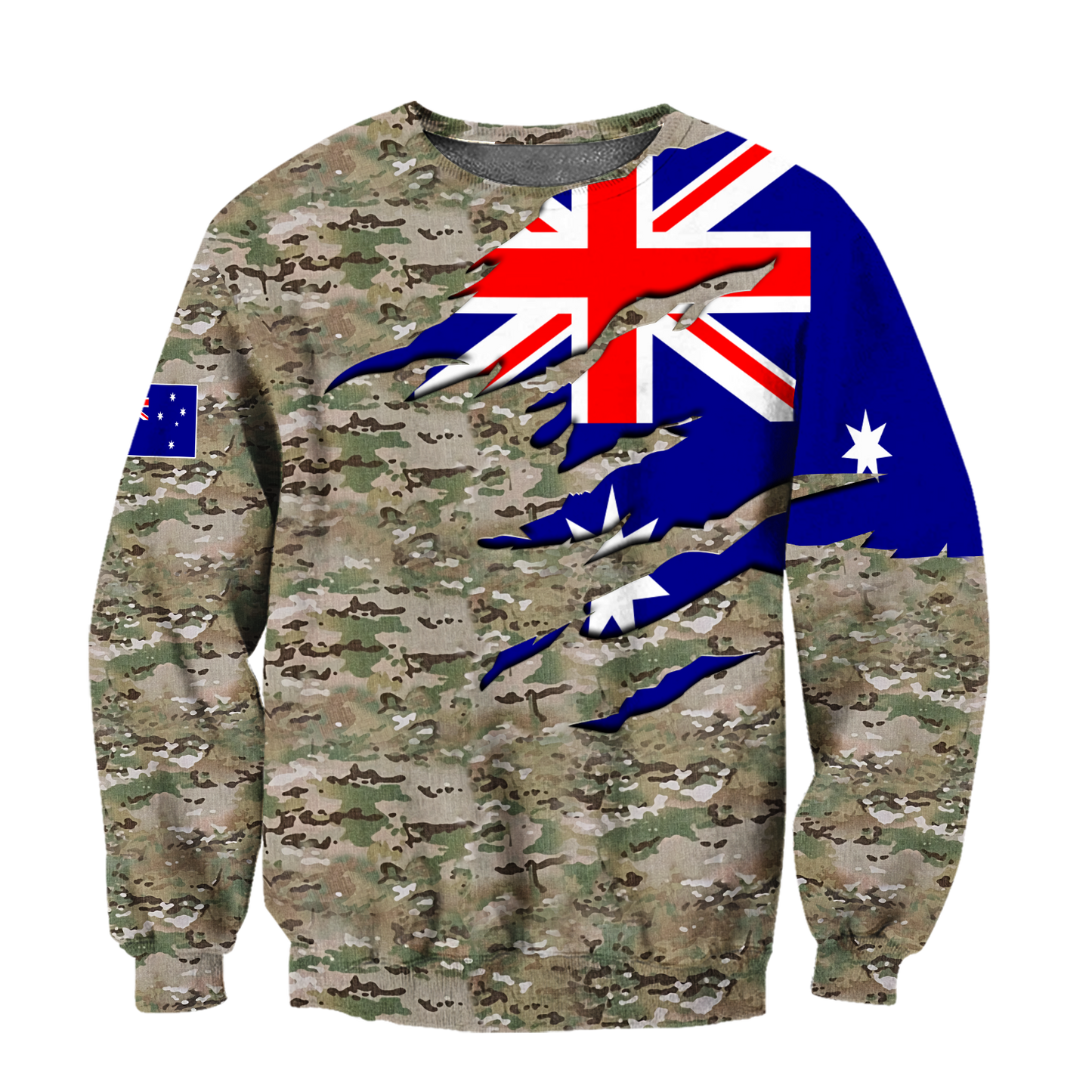 Tmarc Tee Remembrance Australia in my heart Camo 3D print shirts
