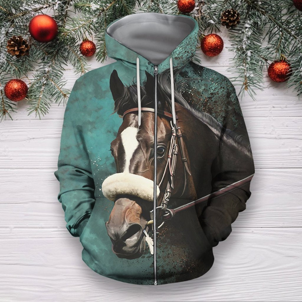 3D All Over Printed Horse Shirts and Shorts - Amaze Style™-Apparel