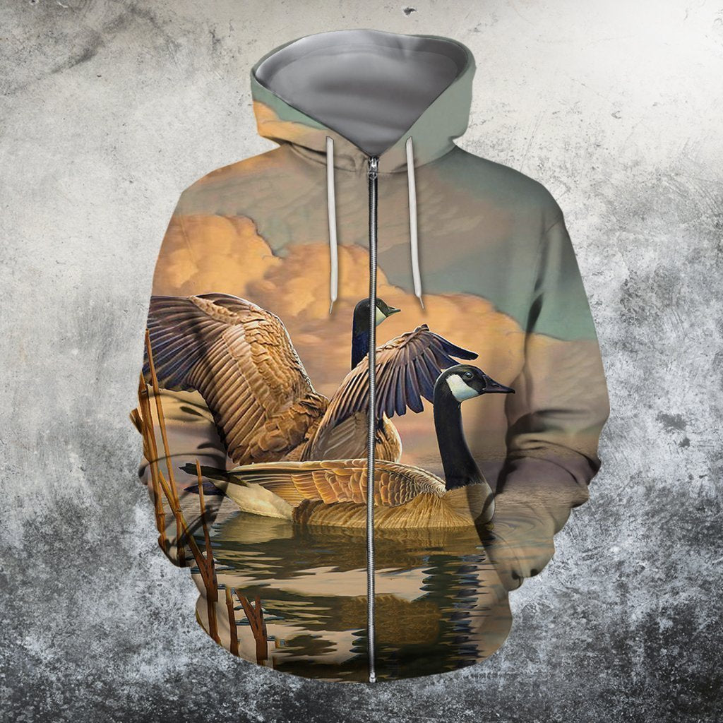 3D All Over Printed Canada Geese Clothes - Amaze Style™-Apparel