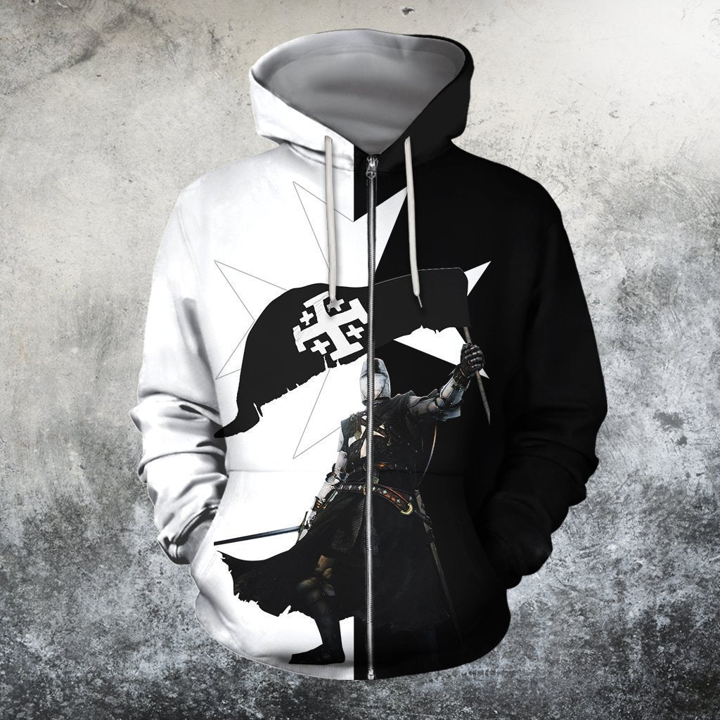 3D All Over Printed Black Templar Shirts - Amaze Style™-Apparel