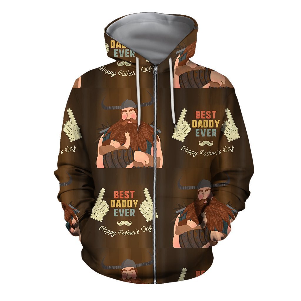 3D All Over Happy Father's Day Hoodie - Amaze Style™-Apparel