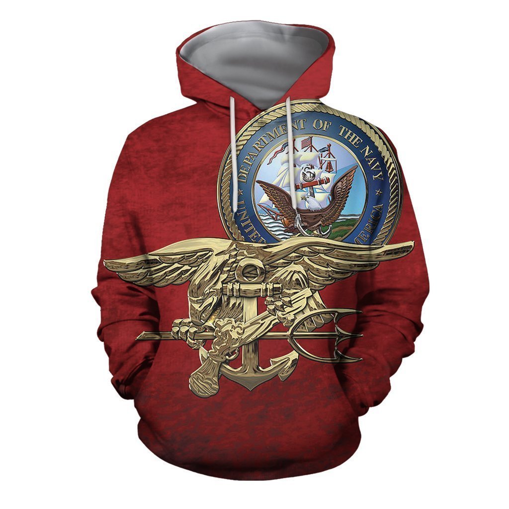 All Over Printed Navy Seals Trident Shirts - Amaze Style™-Apparel