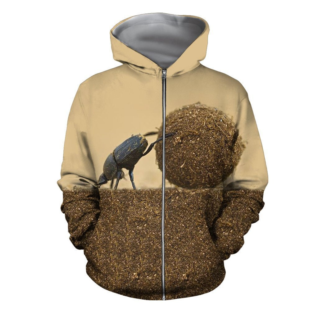 3D All Over Printed Maybug Shirts and Shorts-Apparel-6teenth World-ZIPPED HOODIE-S-Vibe Cosy™