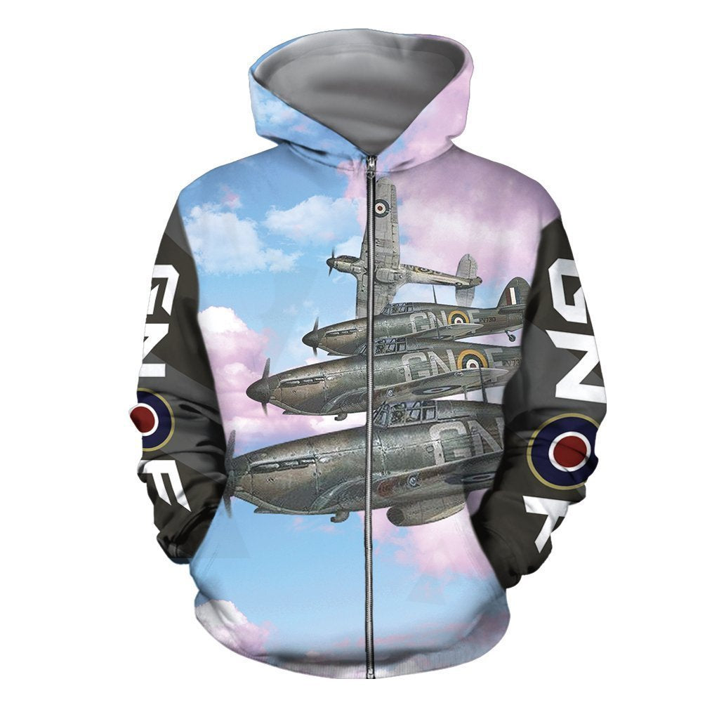 3D All Over Printed Resistance aircraft Shirt4 - Amaze Style™-Apparel