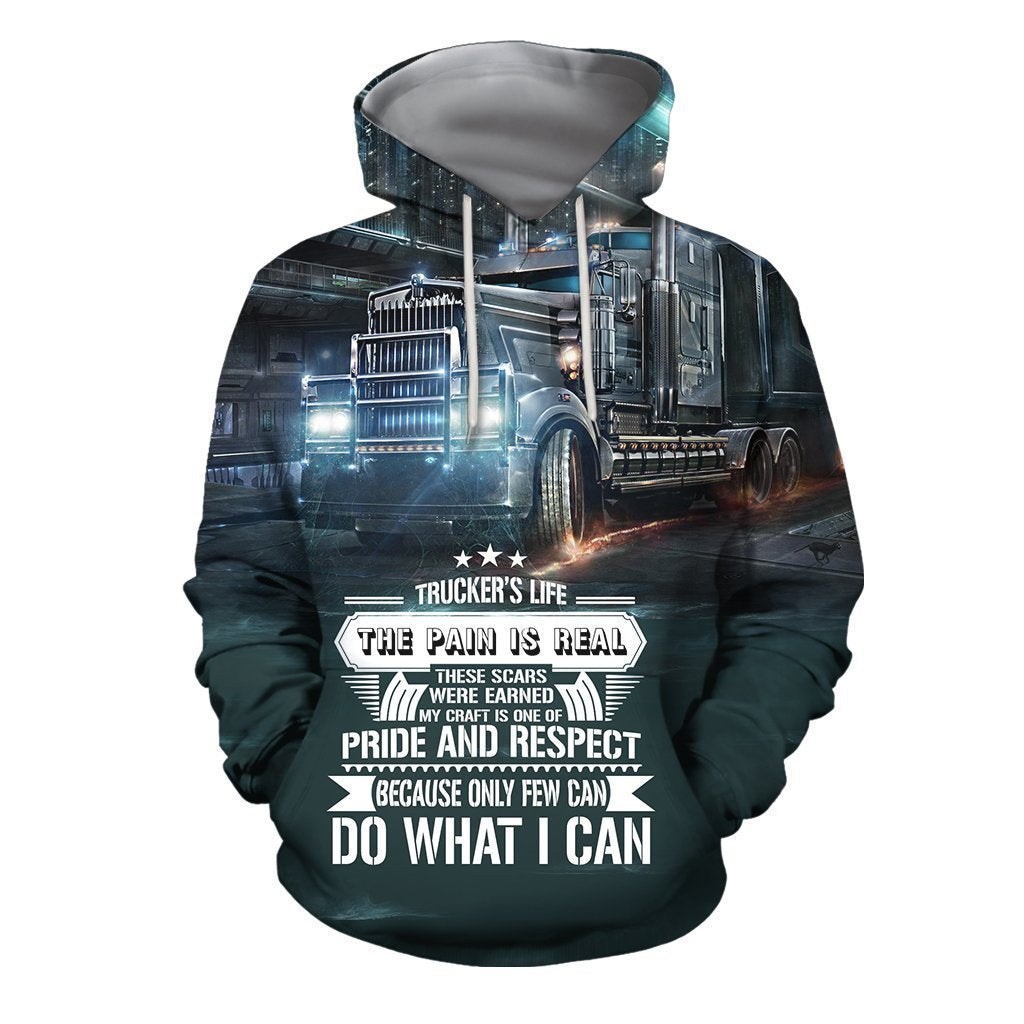3D All Over Printed Truck Do What I Can Shirts And Shorts-Apparel-6teenth World-Hoodie-S-Vibe Cosy™