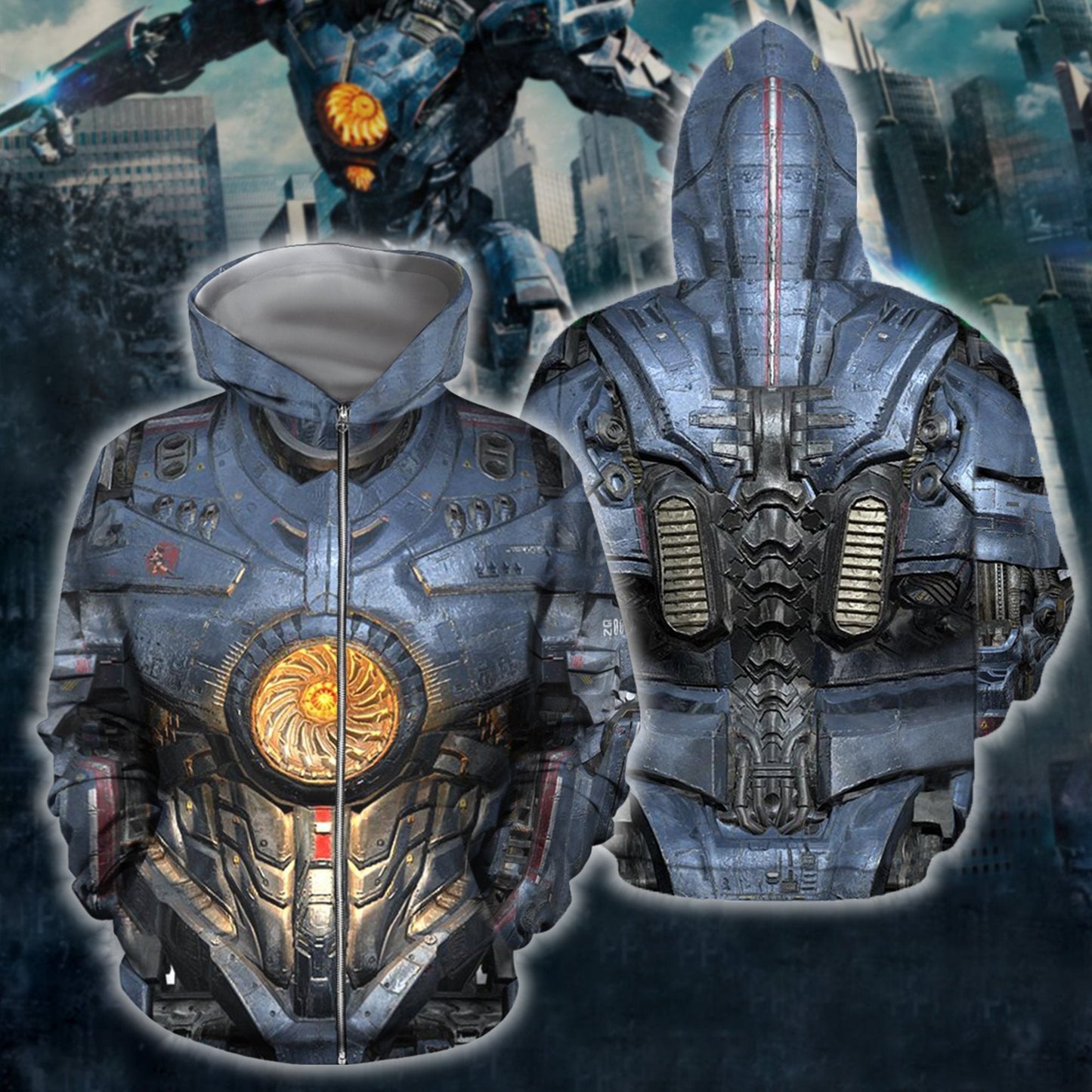 3D All Over Printed Pacific Rim Armor - Amaze Style™-Apparel