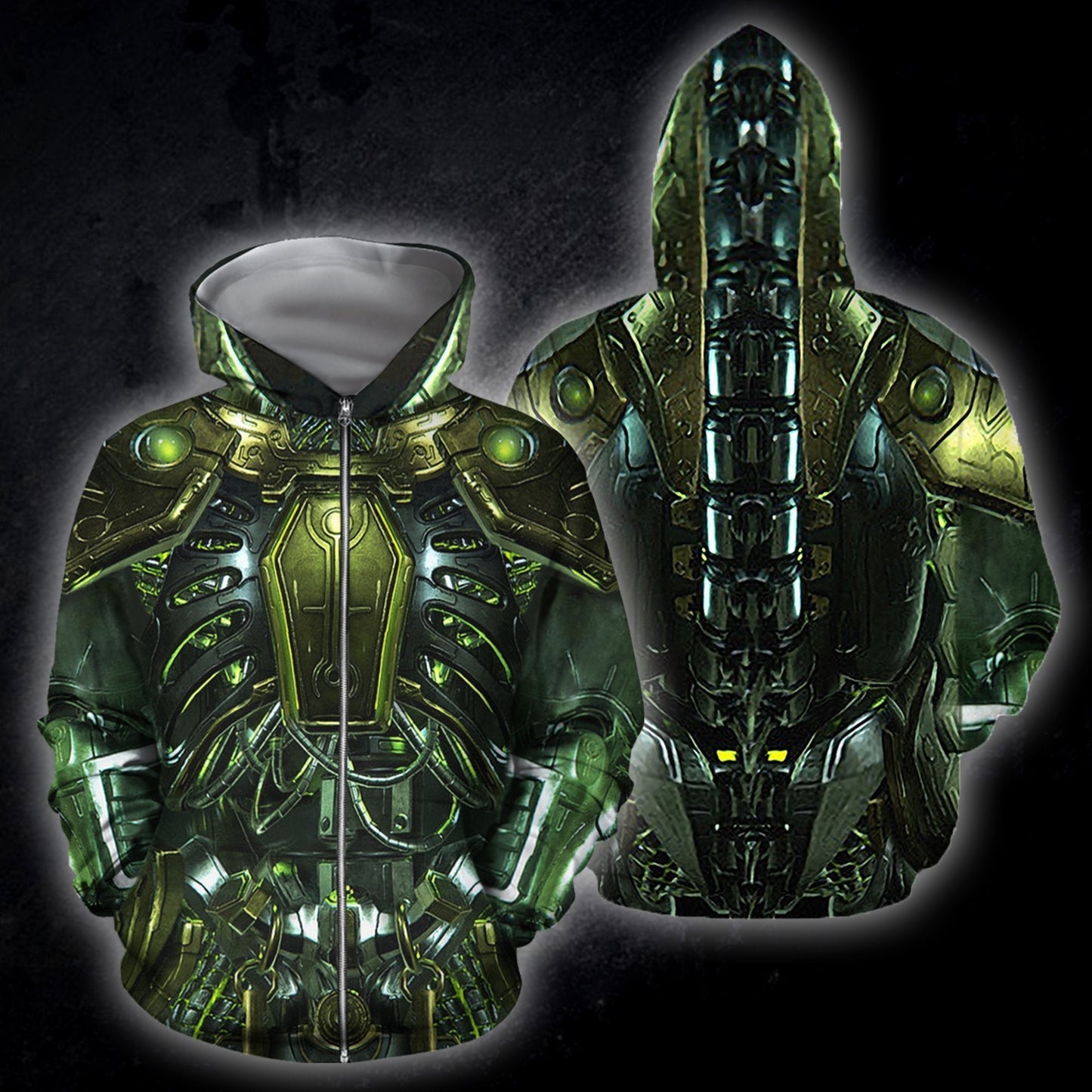 3D All Over Printed Necrons Cover - Amaze Style™-Apparel