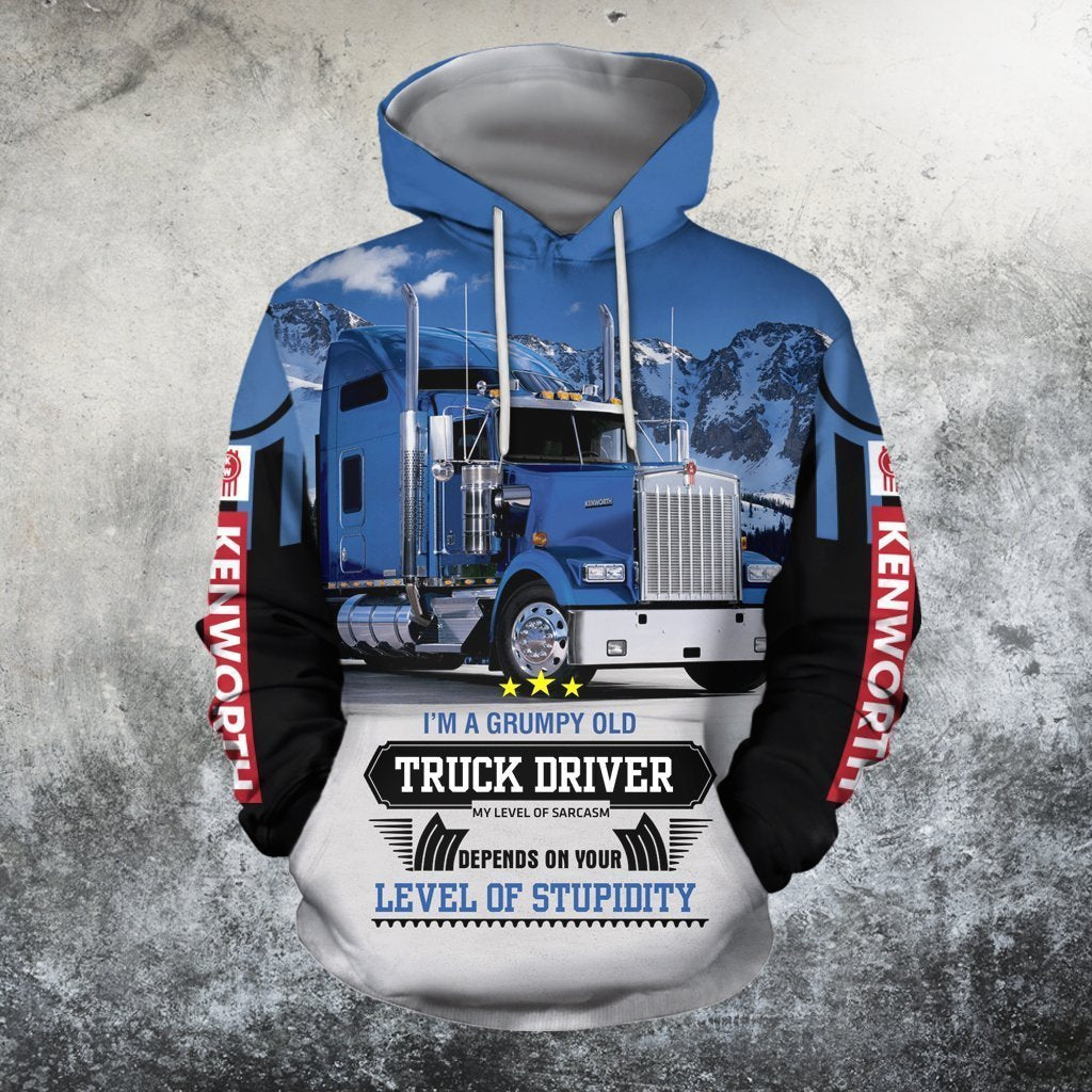 3D All Over Printed Truck Driver Hoodie - Amaze Style™-Apparel