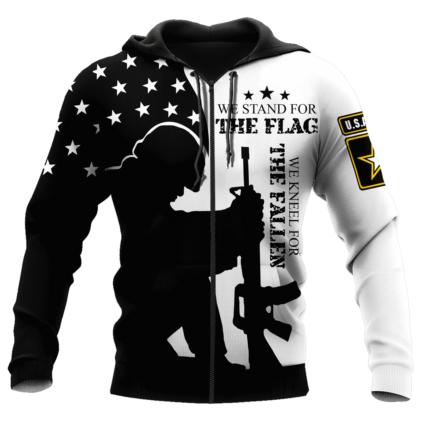 We Stand For The Flag - US Army 3D All Over Printed Shirts