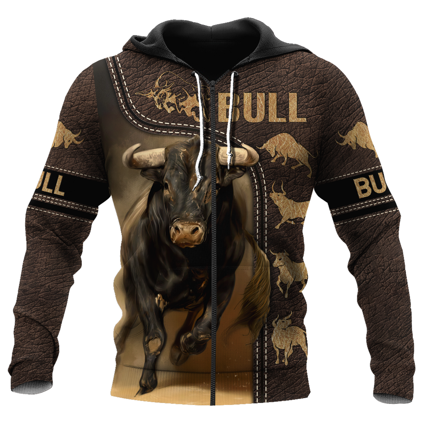Bull 3D All Over Printed Shirts Pi08032102