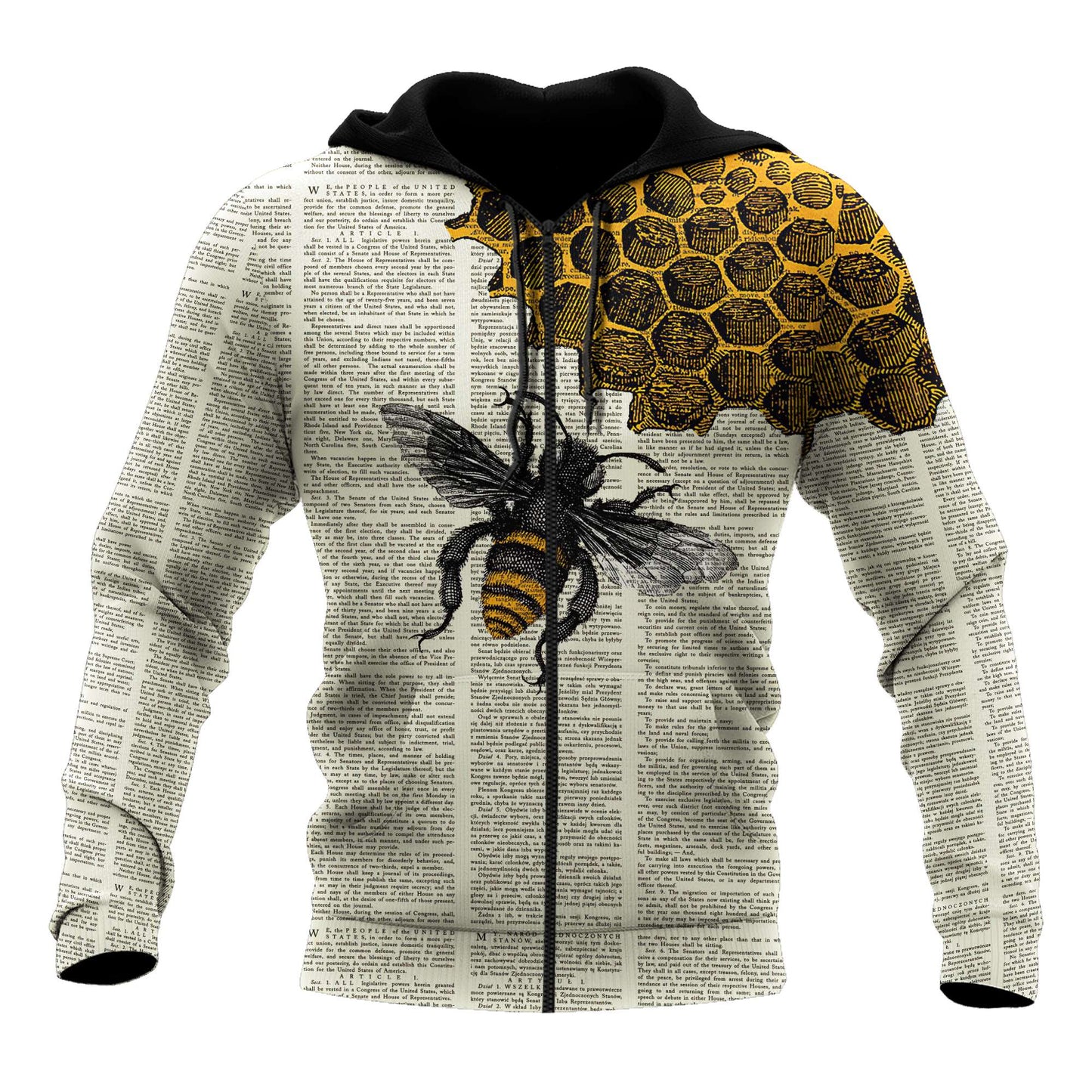 Bee Dictionary Page 3d All Over