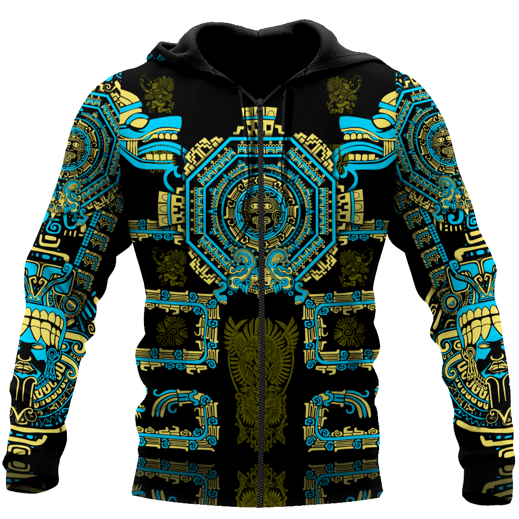 Aztec Mexico 3D All Over Printed Unisex Hoodie