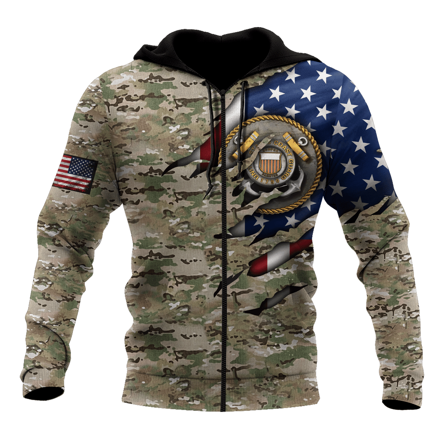 Army 3D All Over Printed Unisex Shirts