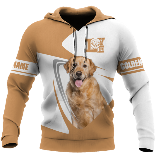 Premium Golden Retriever Lover 3d All Over Printed Unisex