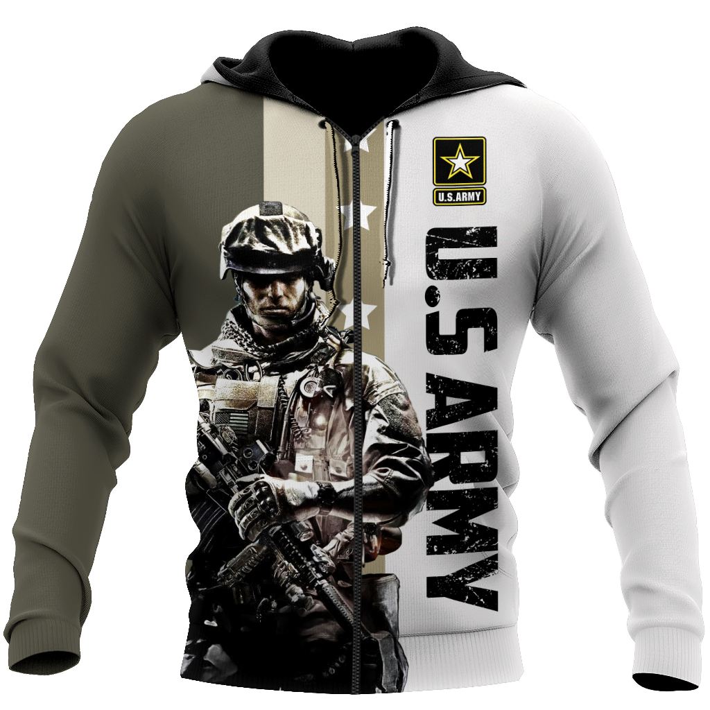 US Army 3D All Over Printed Hoodie