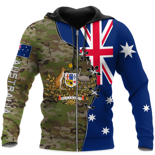 The Australian Army 3D All Over Printed Shirts For Men And Women VP10032104