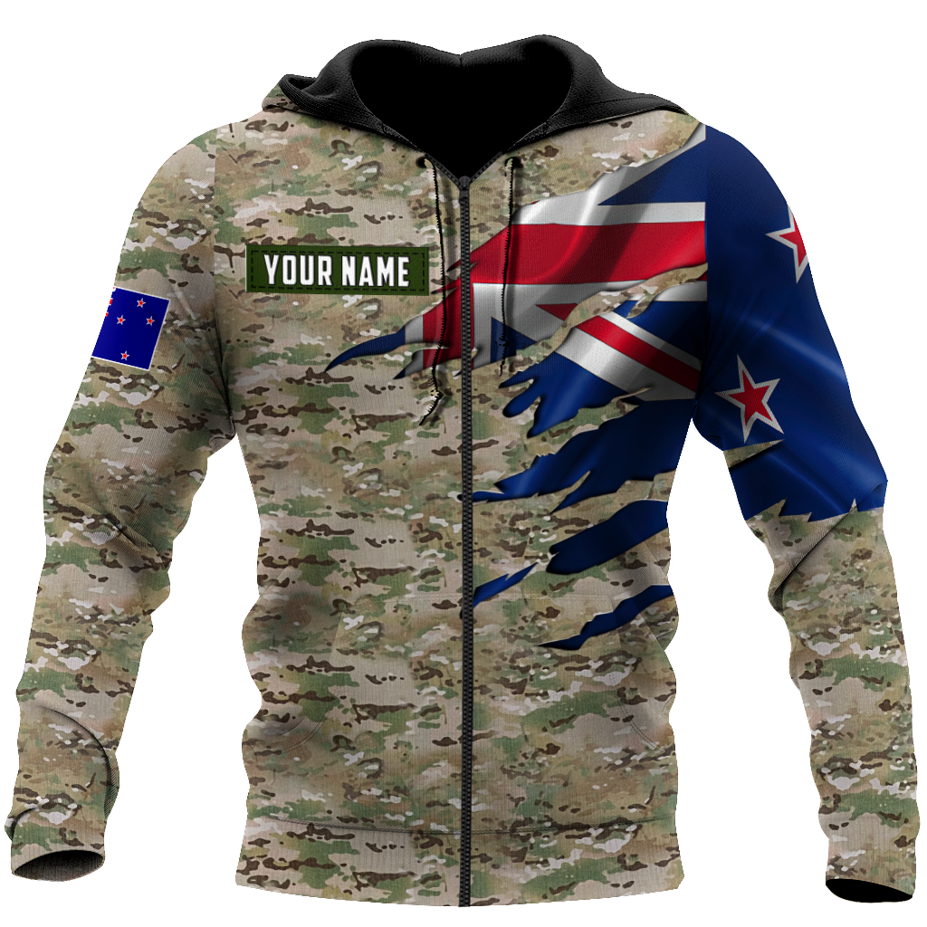 Tmarc Tee Remembrance New Zealand in my heart Camo 3D print shirts