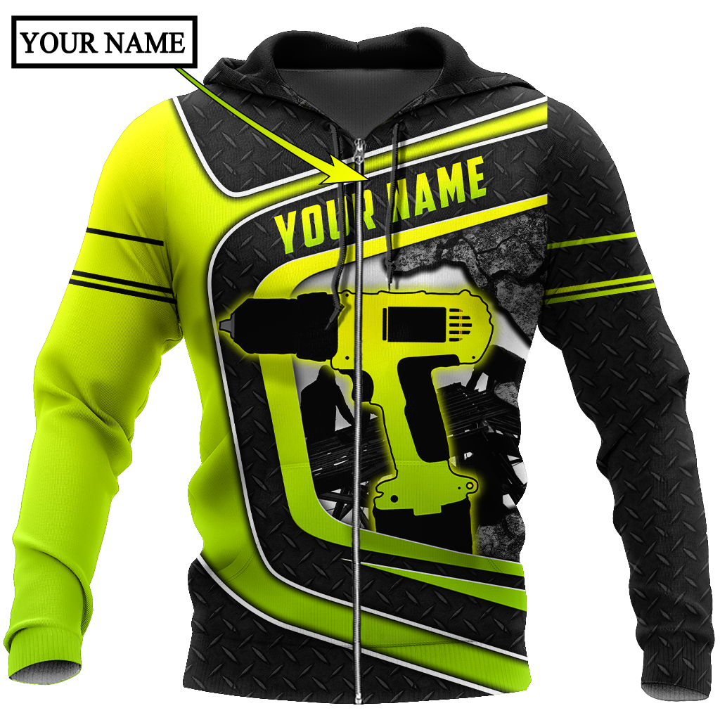 The Roofer Man - Persionalized Name 3D All Over Printed Shirts