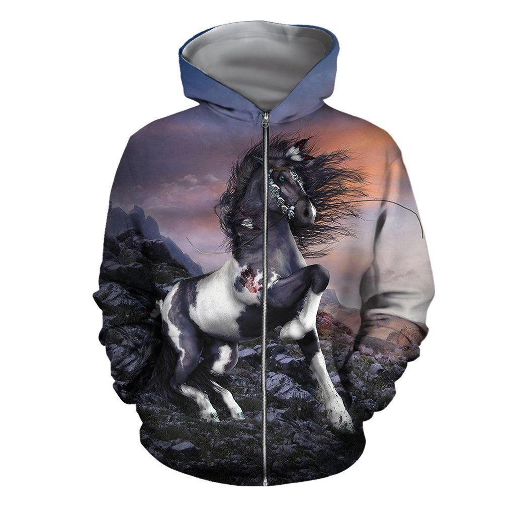 3D All Over Printed Horse Shirts and Shorts - Amaze Style™-Horse