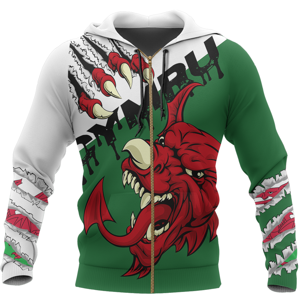 Welsh Dragon Special Hoodie PL - Amaze Style™-Apparel