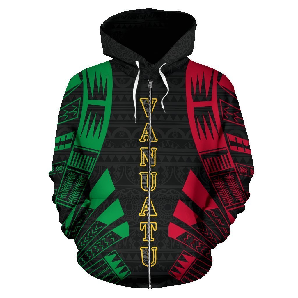 Vanuatu All Over Hoodie - Tattoo Style NVD1192 - Amaze Style™-Apparel