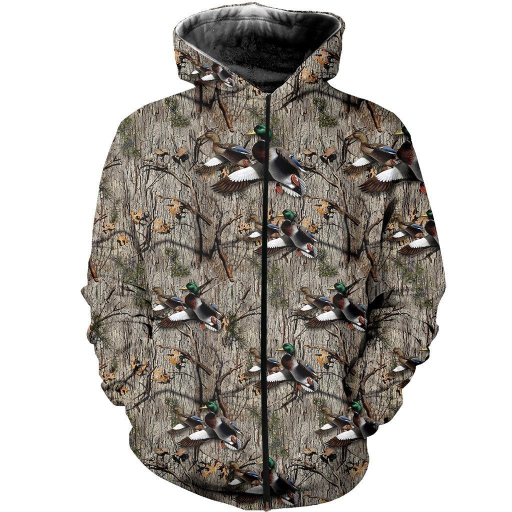 3D All Over Printed Hunting Duck Shirts - Amaze Style™-Apparel