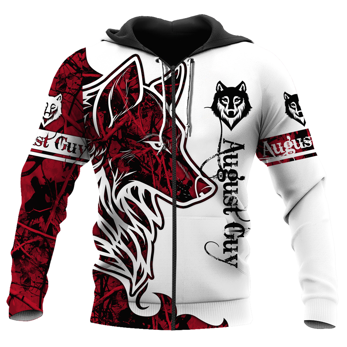 August Wolf 3D All Over Printed Shirts Pi112068