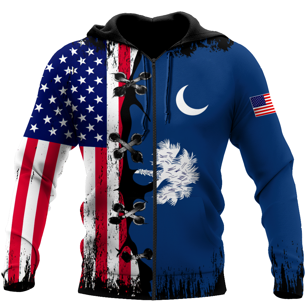 American Honduras 3D All Over Unisex Hoodie