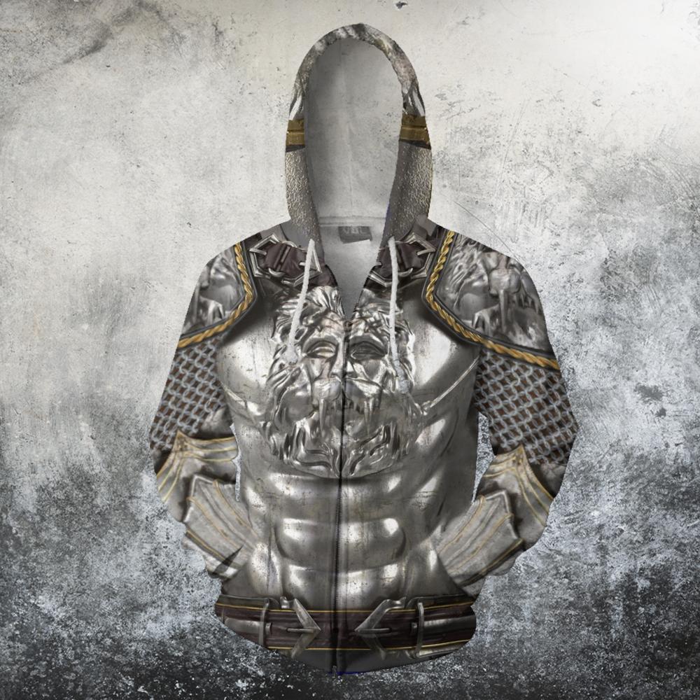 3D All Over Printed Knight Medieval Armor - Amaze Style™-Apparel