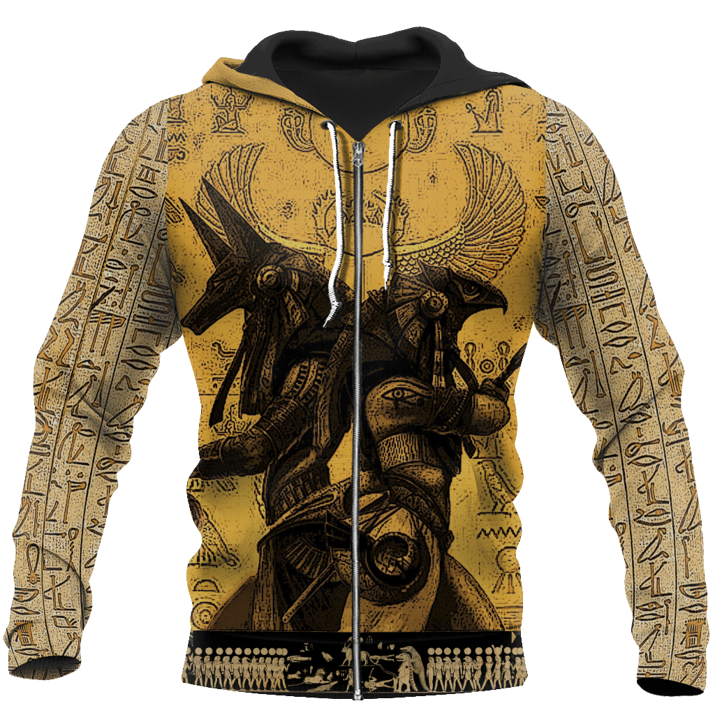 Anubis Ancient Egypt 3D All Over Printed Hoodie Clothes JJ070301 - Amaze Style™-Apparel
