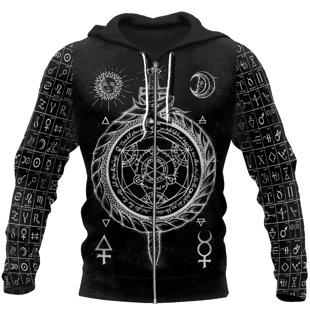 Alchemy 3D All Over Printed Shirts Hoodie JJ030301 - Amaze Style™-Apparel