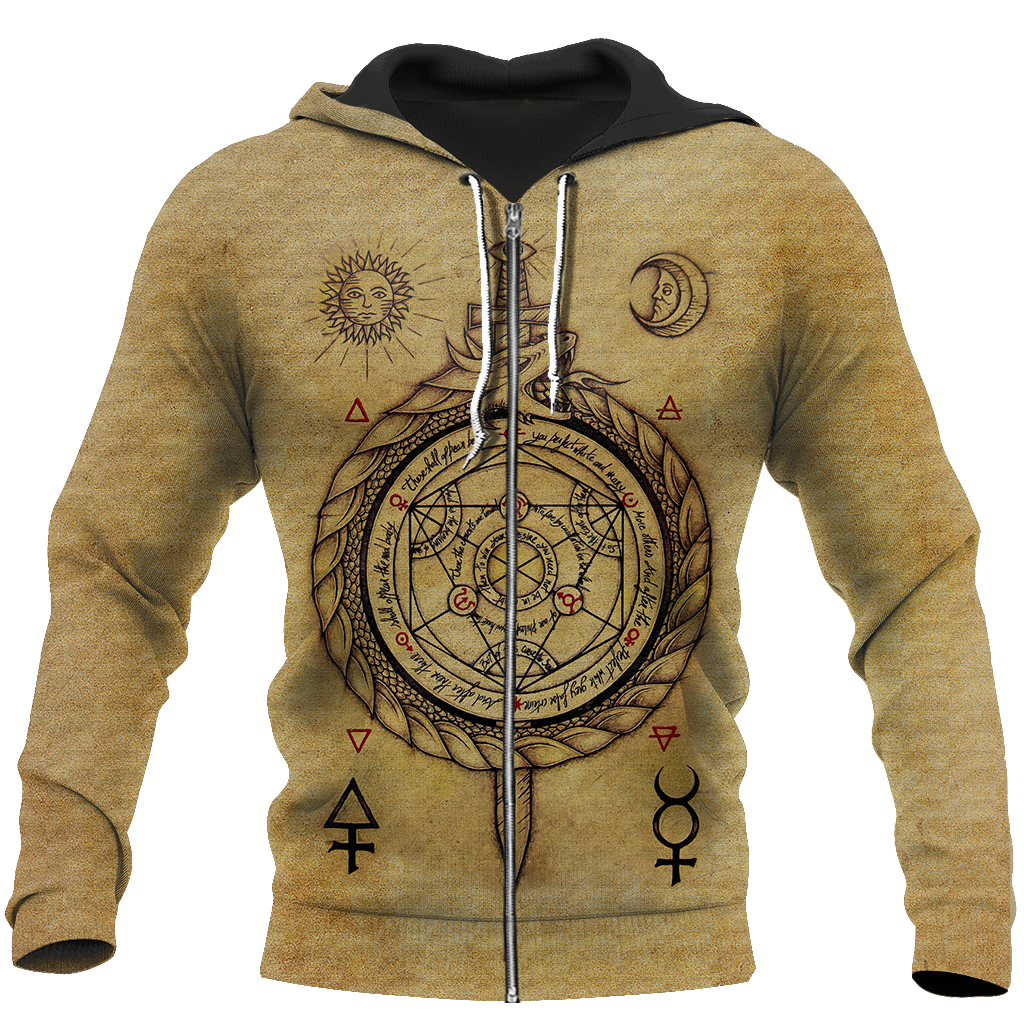 Alchemy 3D All Over Printed Shirts Hoodie JJ140106 - Amaze Style™-Apparel