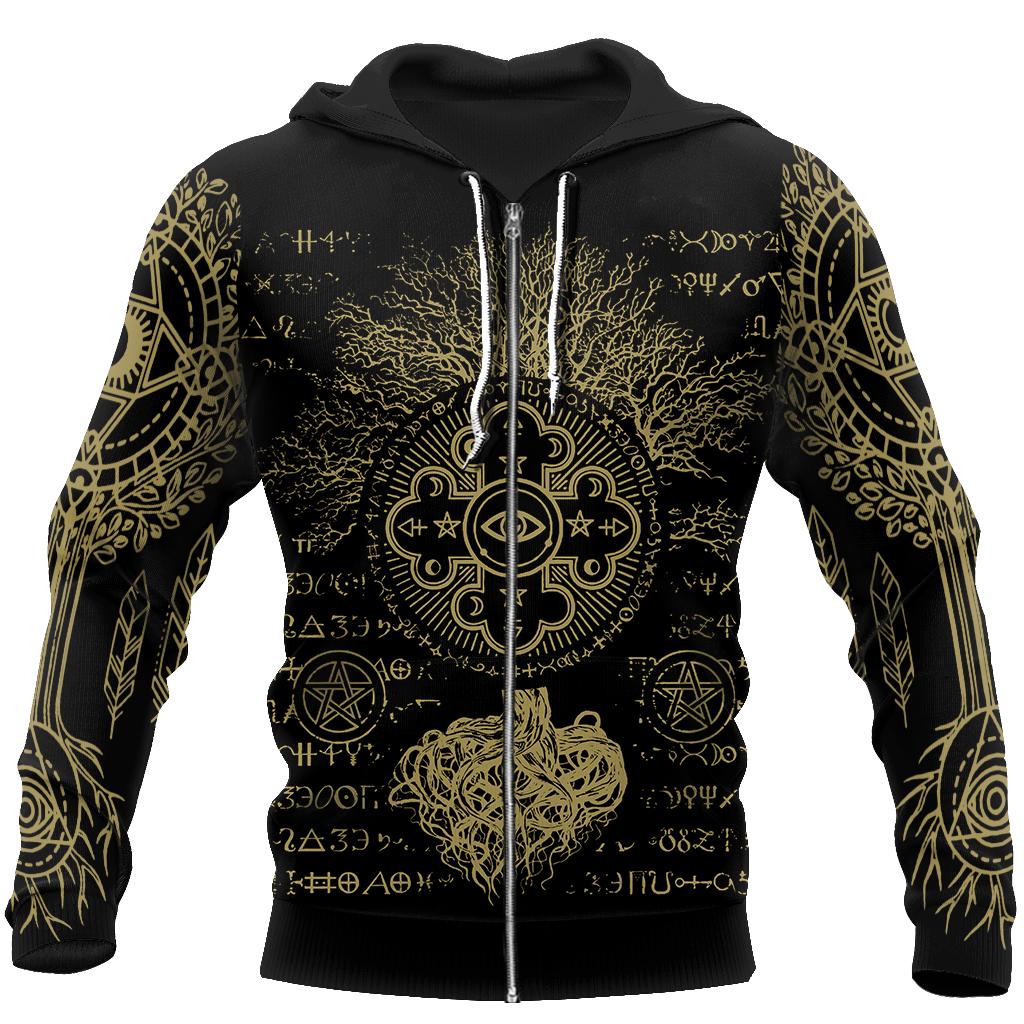 Alchemy World Tree 3D All Over Printed Shirts Hoodie JJ140201 - Amaze Style™-Apparel