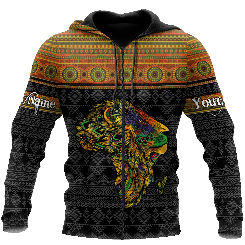 African American Persionalized Your Name 3D All Over Printed Shirts JJ28052101 KT