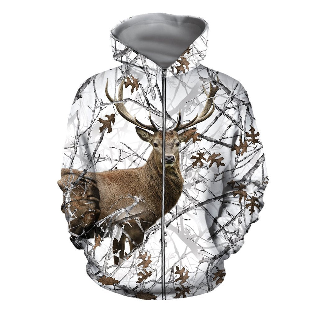 3D All Over Printed Camo Hunting Deer - Amaze Style™-Apparel