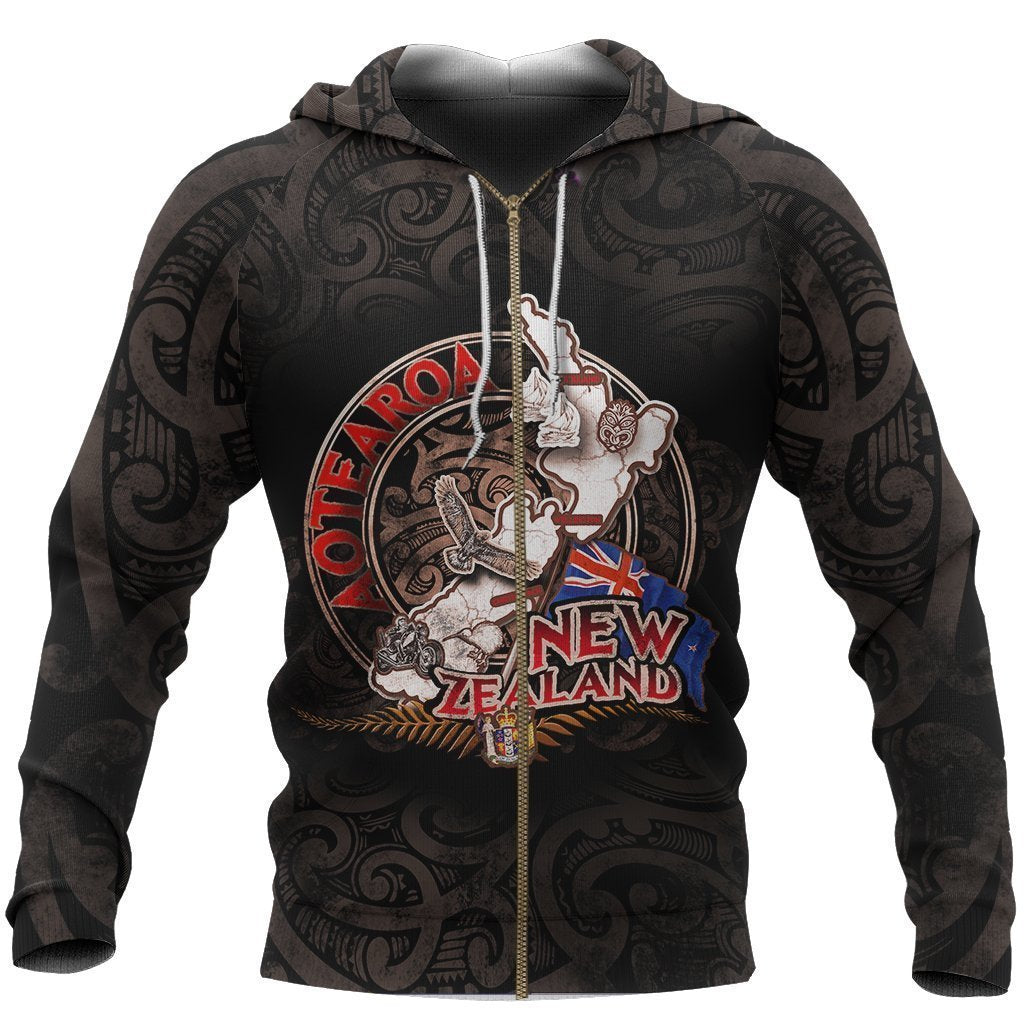 Aotearoa-New Zealand My World Hoodie PL172 - Amaze Style™-Apparel