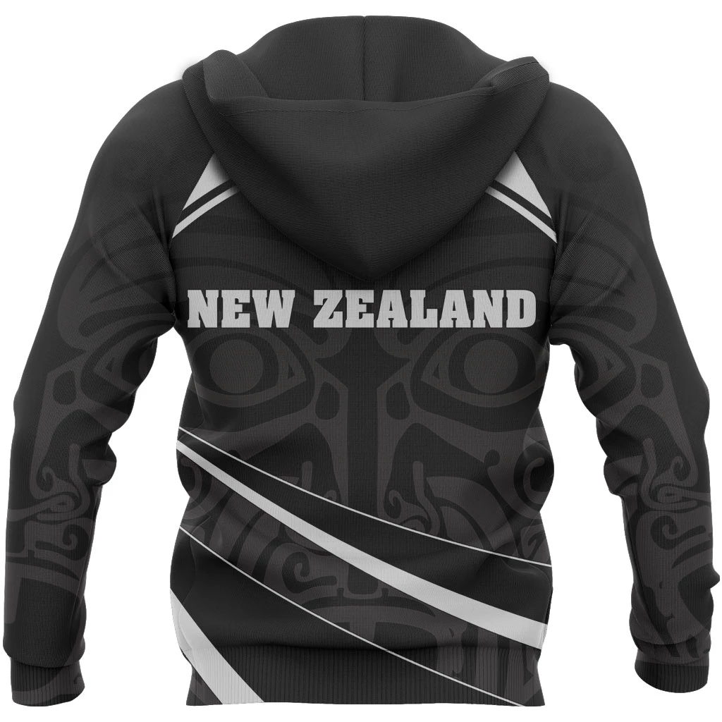 Aotearoa Silver Fern Zipper Hoodie PL208 - Amaze Style™-Apparel