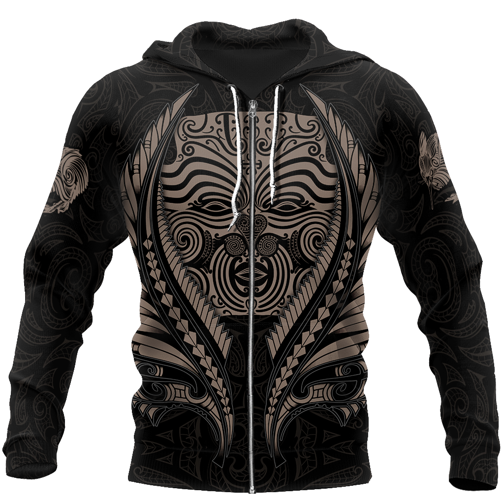 Aotearoa's Love Is Too Big In Me Hoodie Silver Fern Patterns Maori JJ241201 PL - Amaze Style™-Apparel