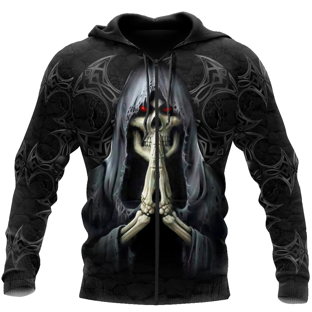 August Guy Skull 3D All Over Printed Shirts JJW28102003