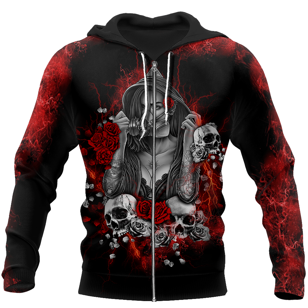 Tattoo girl is my love 3D all over printer shirts for man and women JJ251201 - Amaze Style™-Apparel