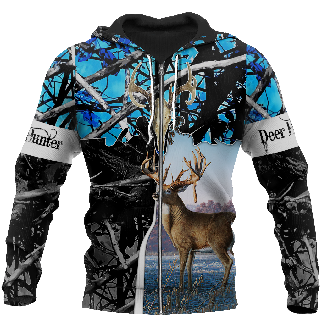Beutiful deer hunting camo 3D all over printed shirts for man and women JJ221202 PL - Amaze Style™-Apparel