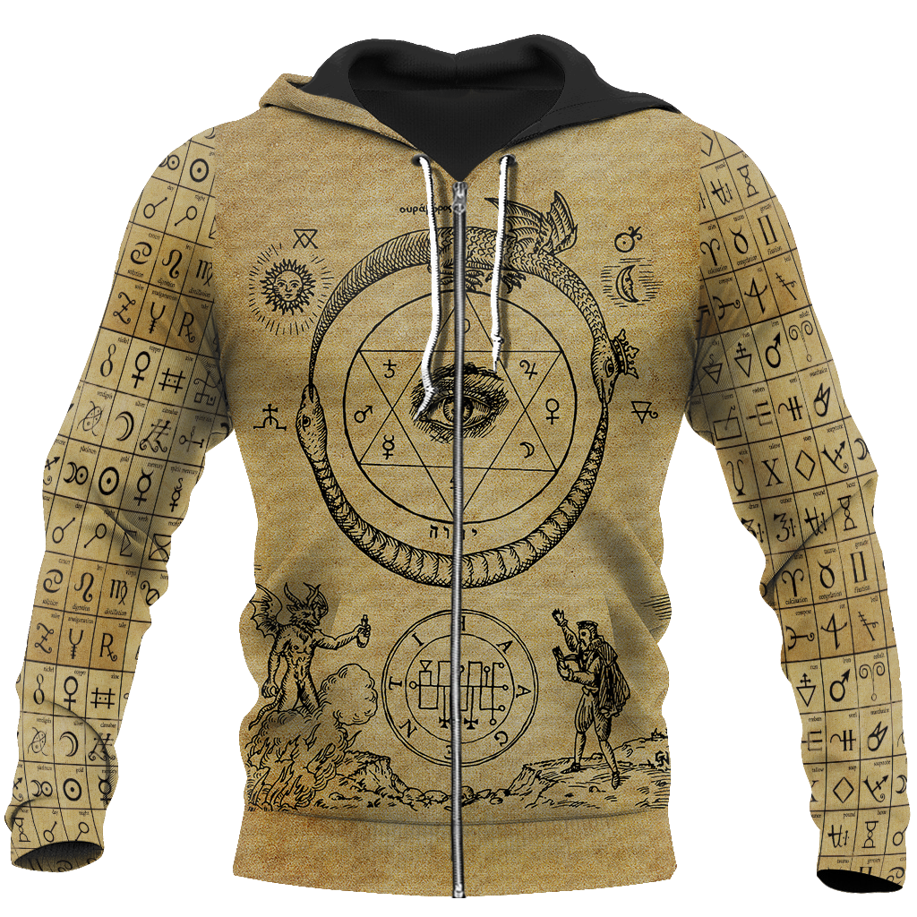 Alchemy 3D All Over Printed Shirts Hoodie JJ140103 - Amaze Style™-Apparel