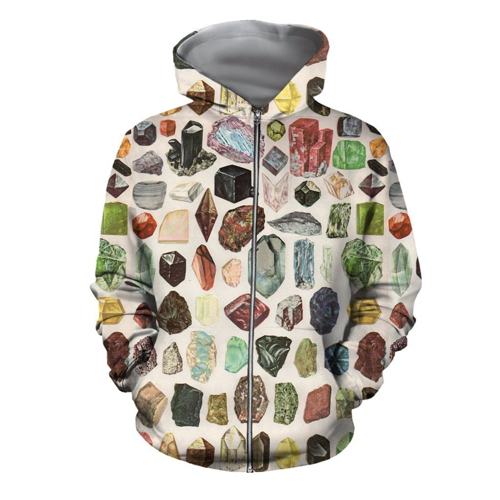 3D All Over Printed A Lot Of Gemstone Shirts and Shorts - Amaze Style™-Apparel