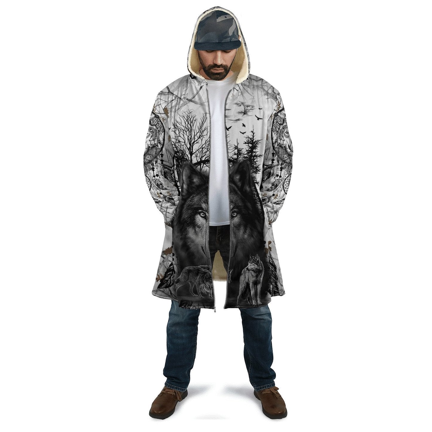 Wolf 3D All Over Printed Unisex Shirts