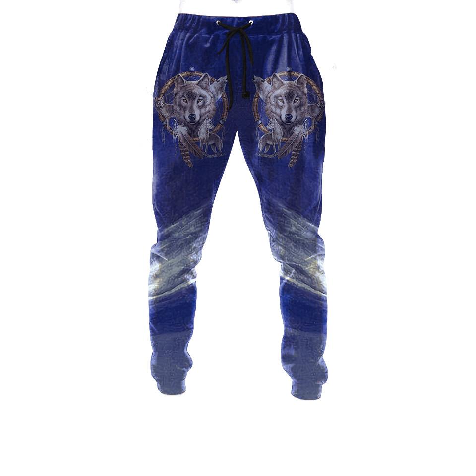 Wolf Native American 3D All Over Printed Unisex Shirts