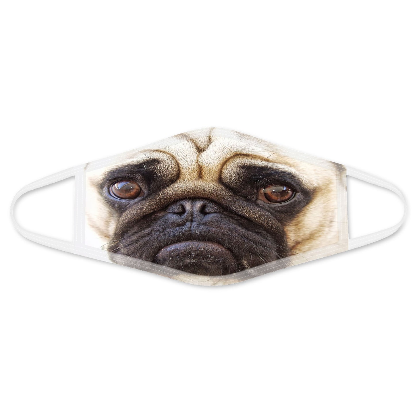Dog Face Mask White HG