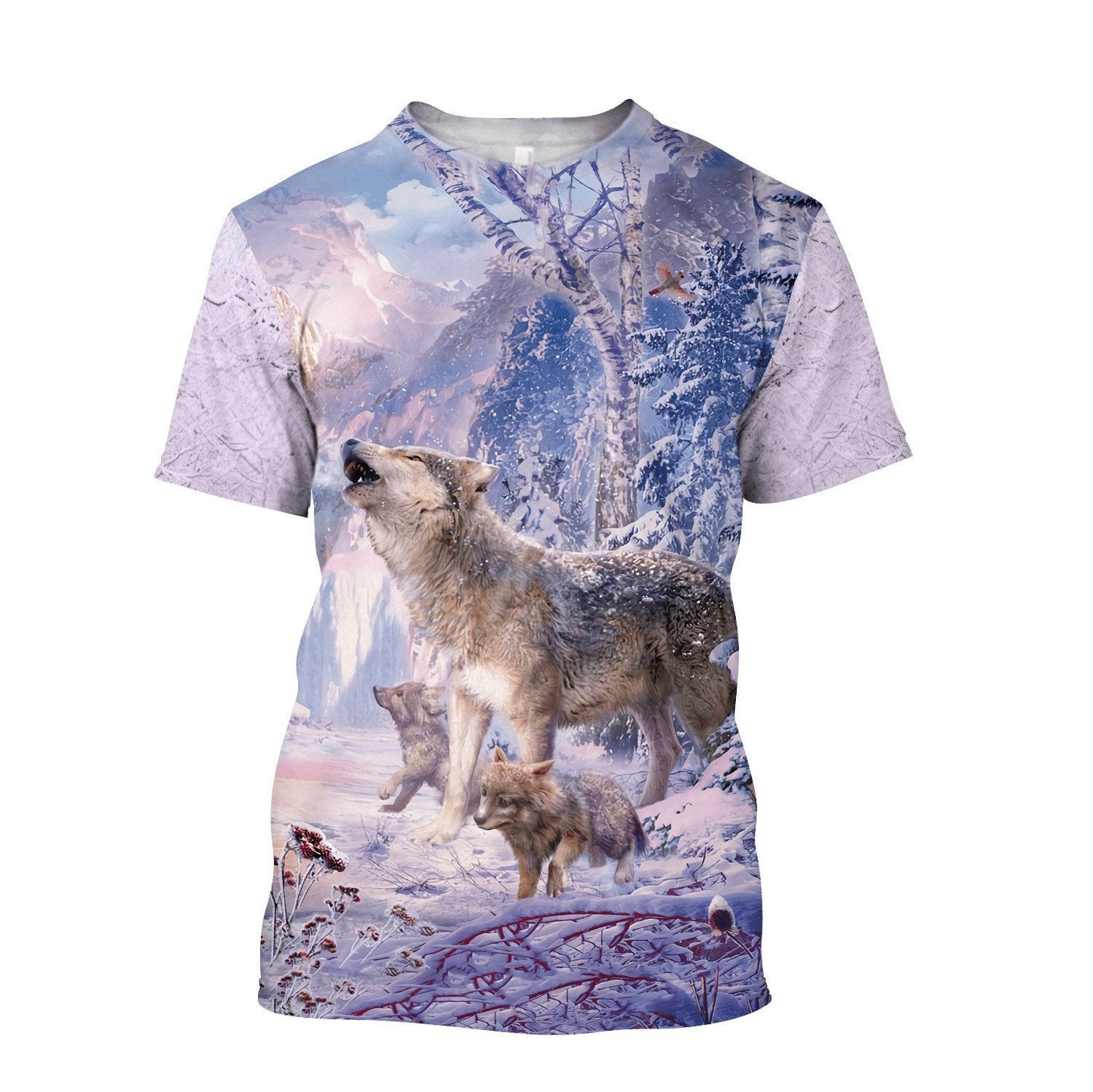 Wolf Native American 3D All Over Printed Unisex Shirts